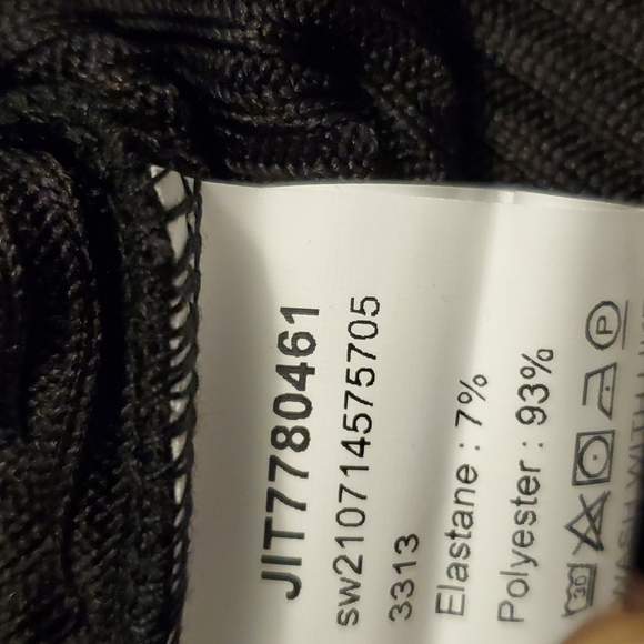 Shein mock neck split side longline top - Picture 4 of 5